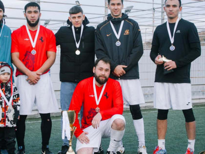 Команда аула Чур заняла второе место в зимнем турнире краевой Лиги дворового футбола