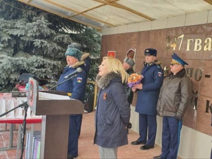 Ольга Тимофеева побывала в десантном полку и военном госпитале в Ставрополе