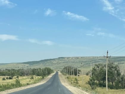 Ремонт двух участков дороги «Сергиевское – поселок Чкалова» общей протяженностью 8,5 километров подходит к завершению