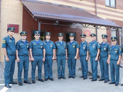 На Ставрополье завершились сборы с выпускниками высших учебных заведений МЧС России, поступивших на службу