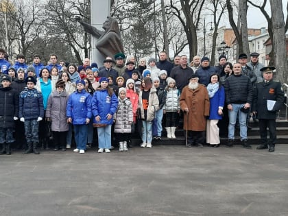 В Кисловодске отметили 80-летие победы в Сталинградской битве