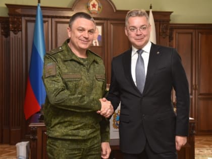 Рабочая встреча с главой Луганской народной республики