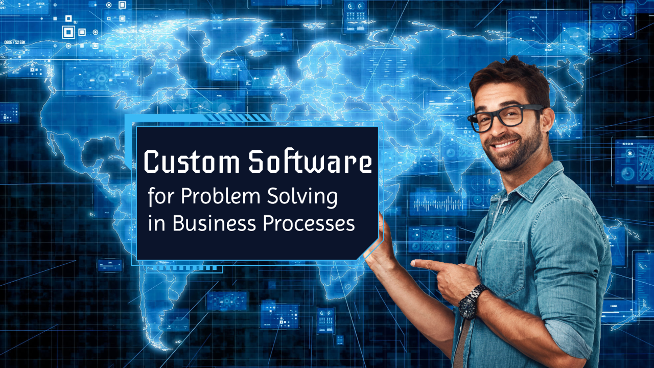 Custom Software for Problem Solving in Business Processes