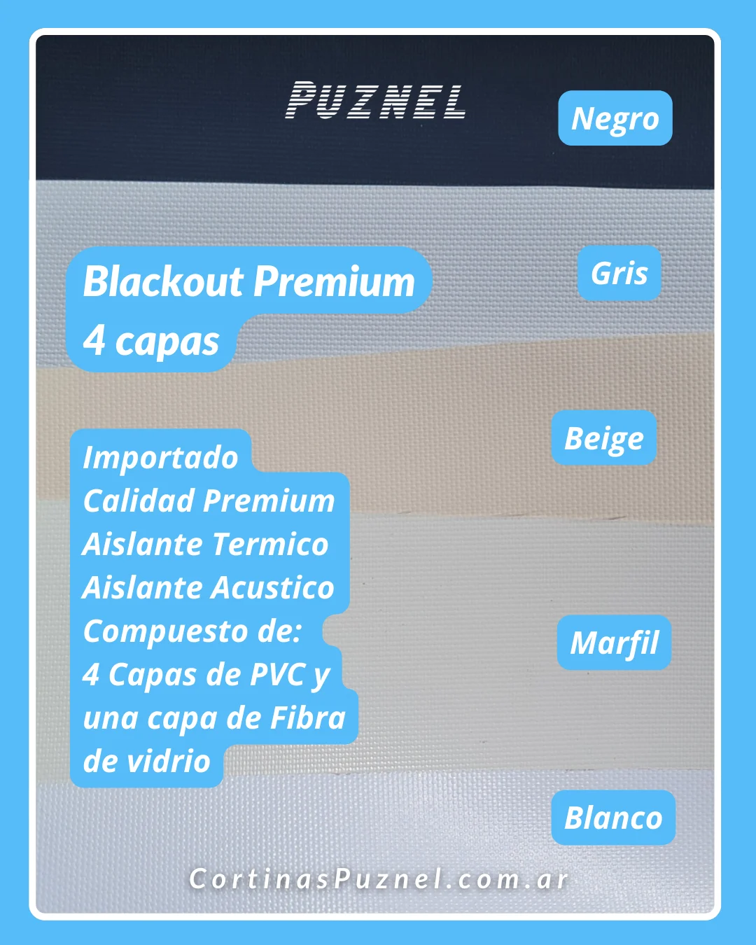 Blackout Premium 4 capas