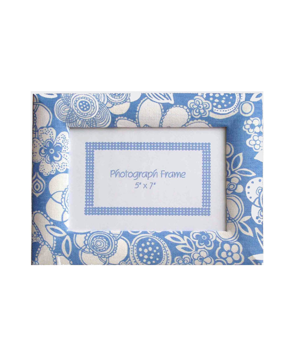 Photo Frame – Cath Kidston Blue Stencil