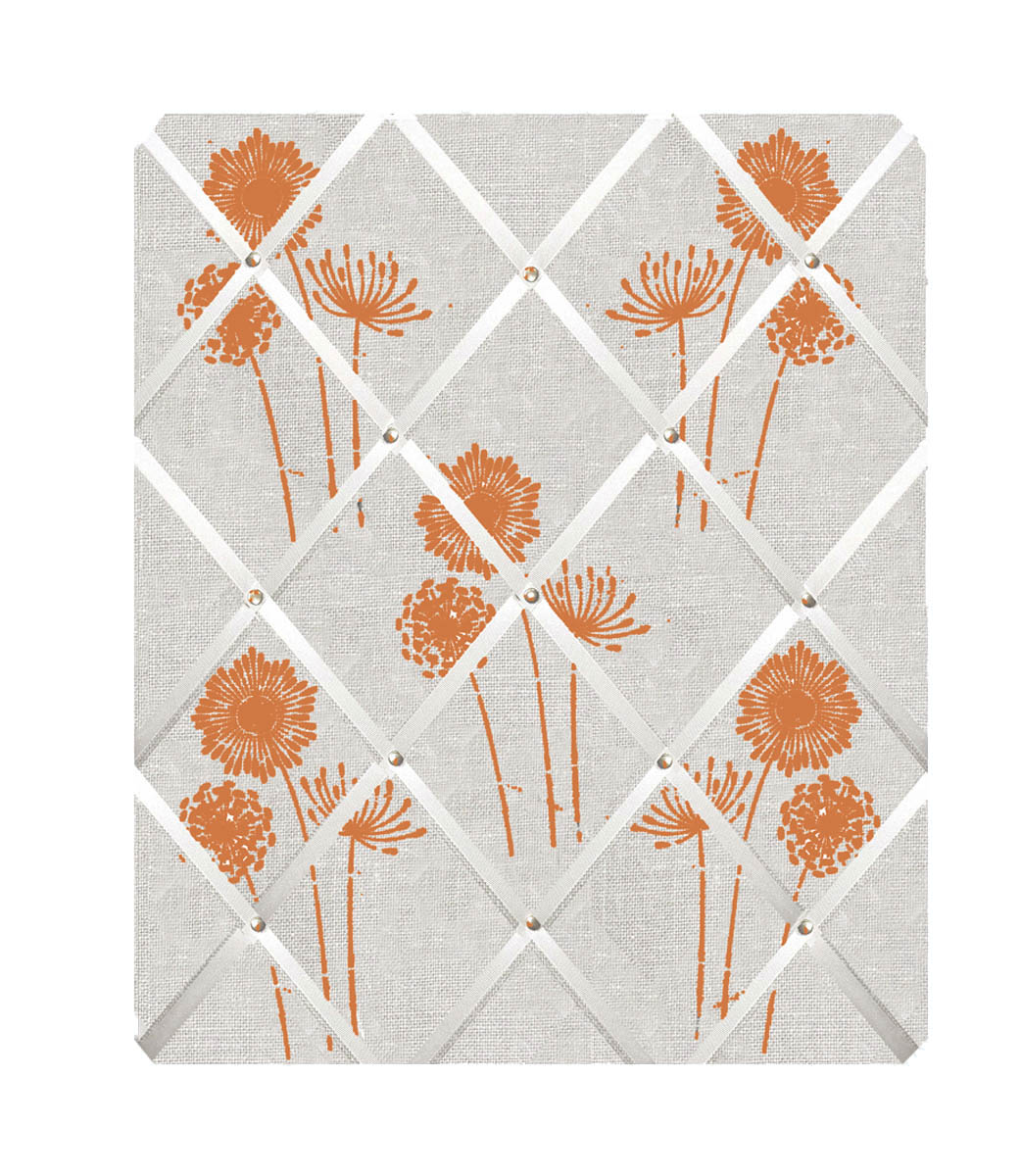 Notice Board – Dandelions (orange)