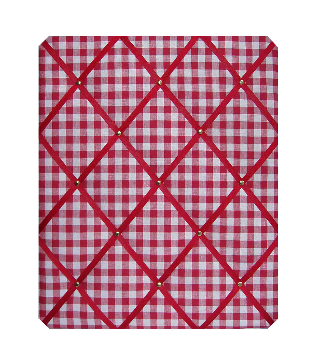 Notice Board – Laura Ashley Red Gingham