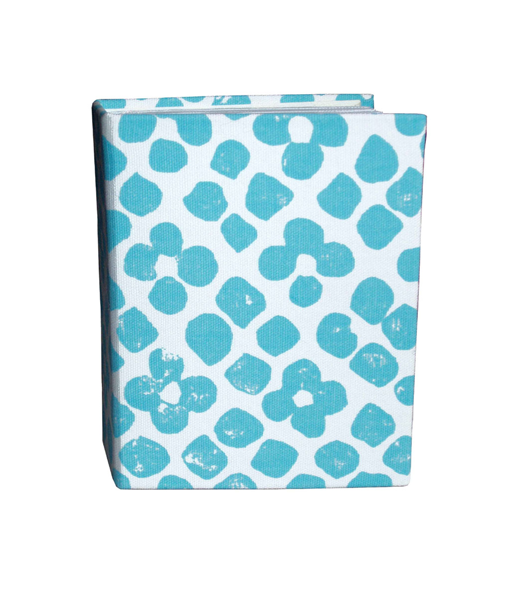 Photo Album – Block Print Turquoise