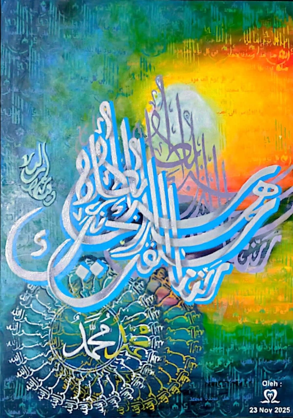 TIPOGRAFI SHOLAWAT