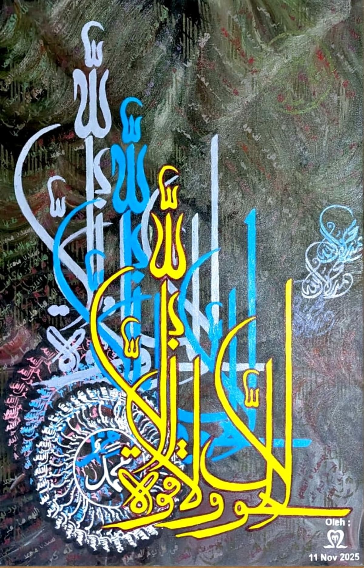 La Hawla wa La Quwwata illa Billah (Tiada daya dan upaya kecuali dengan kekuatan Allah)