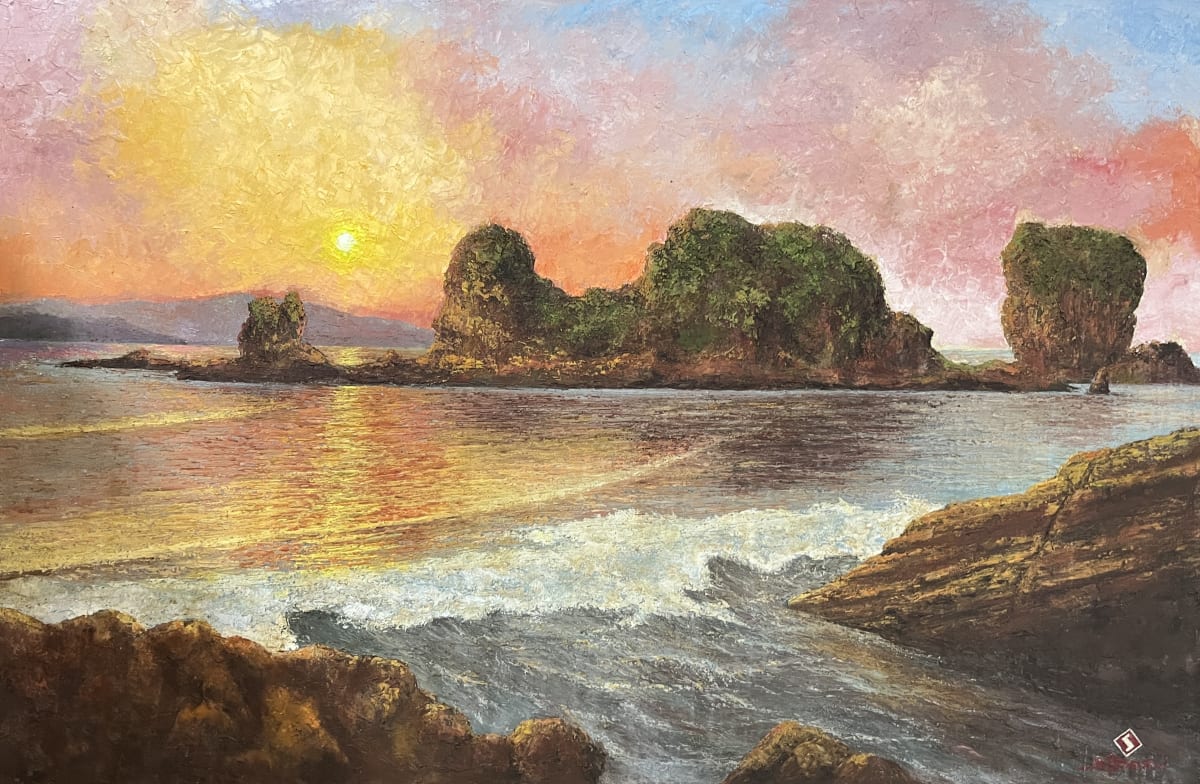 Sunset di Pantai Payangan Jember