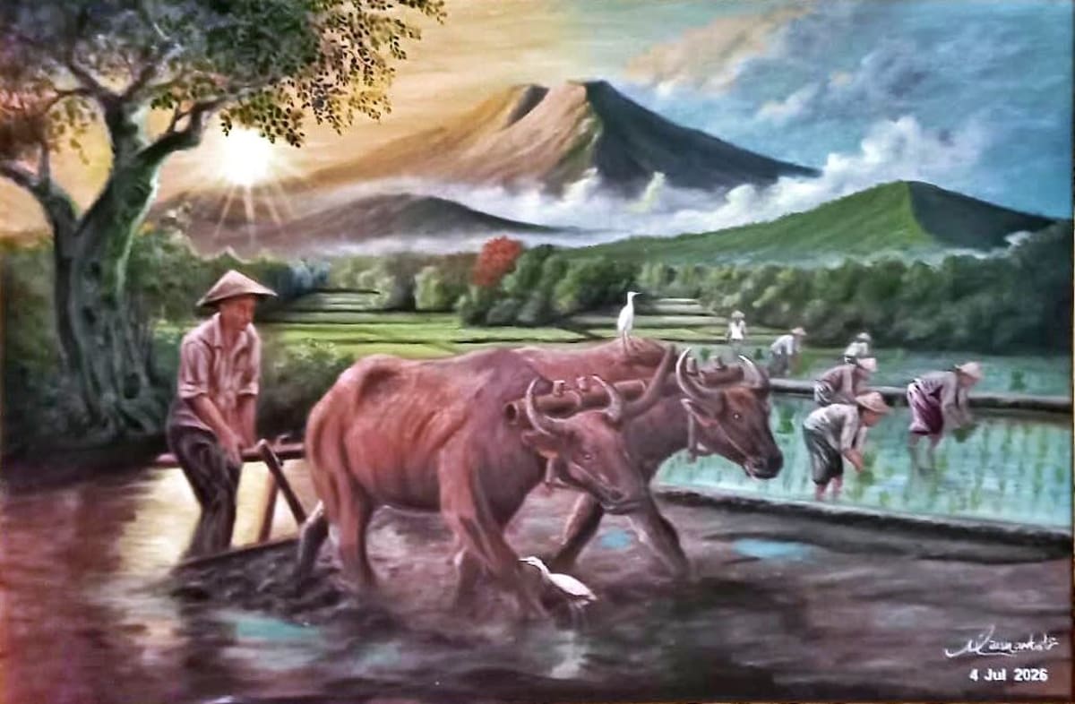 HARMONI KEHIDUPAN DI SAWAH NUSANTARA
