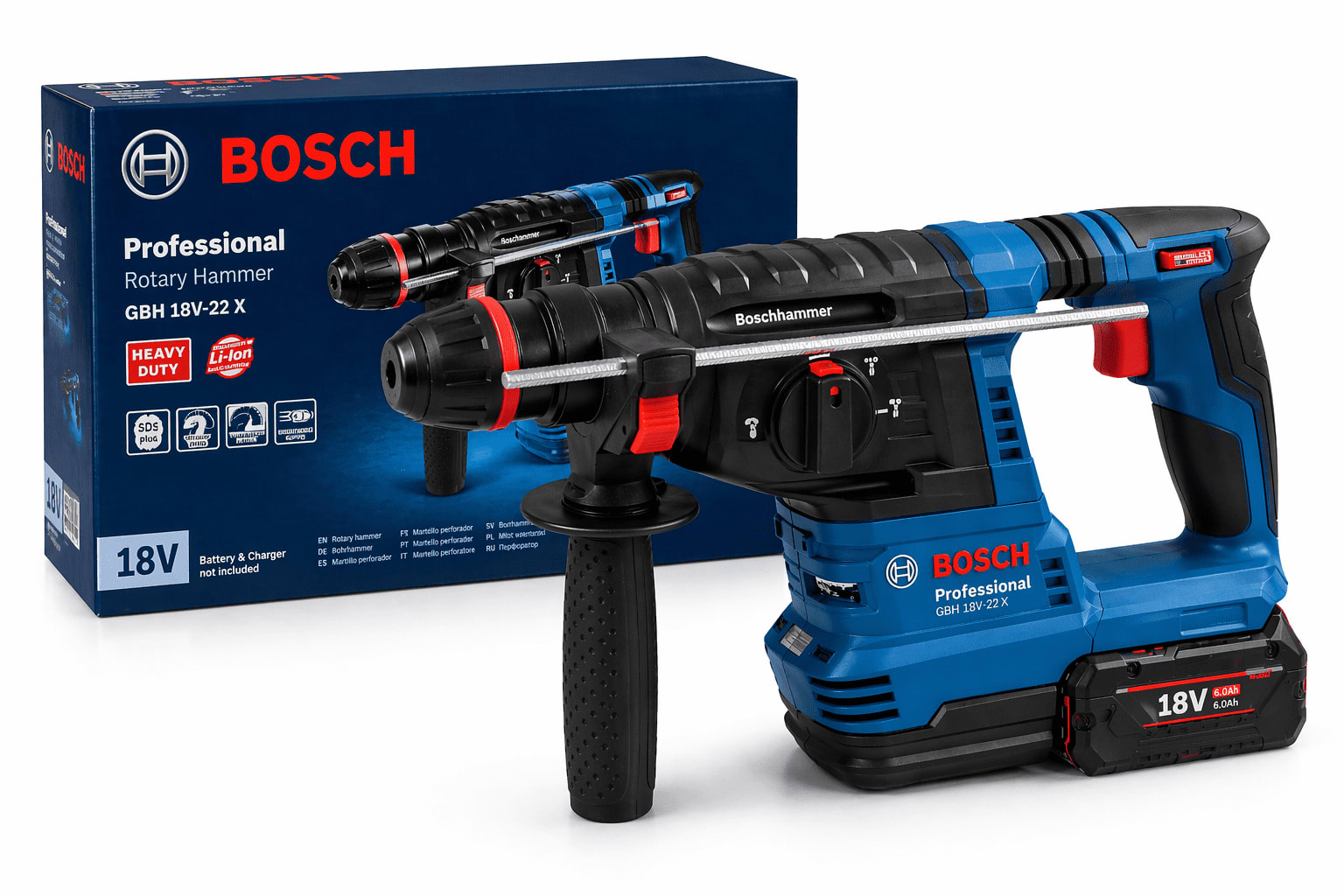 BOSCH GBH 18V-18 Professional Rotary Hammer (Solo)