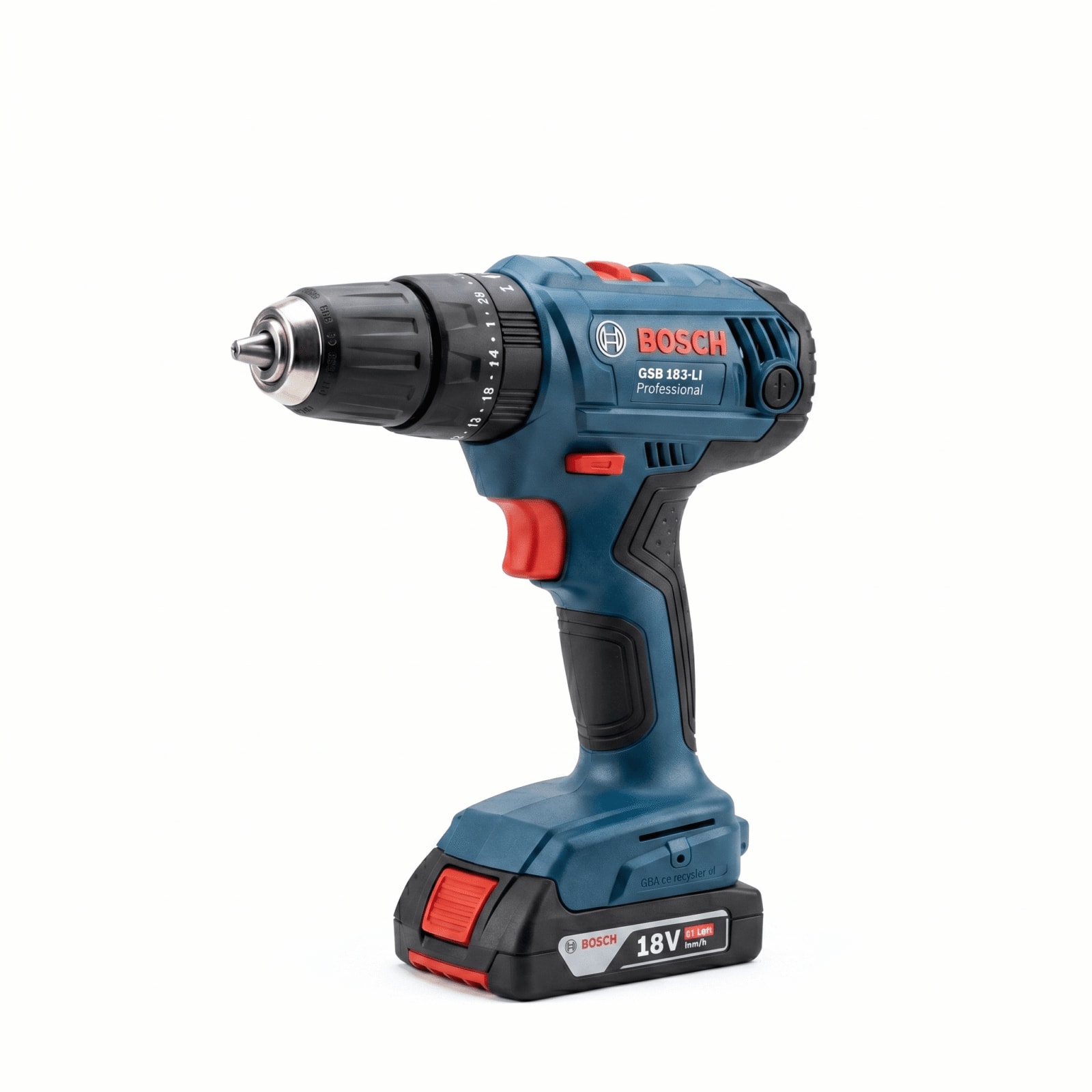 BOSCH GSB 183-LI Professional Impact Drill Driver Kit (1 Battery)