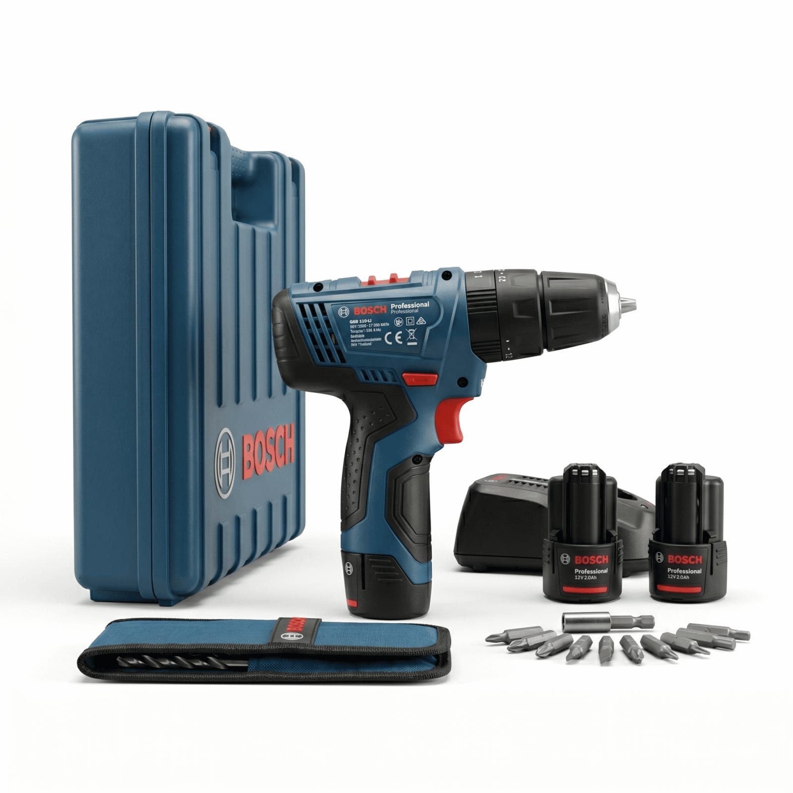 Product Name: BOSCH GSB 120-LI Professional Impact Drill Driver Kit