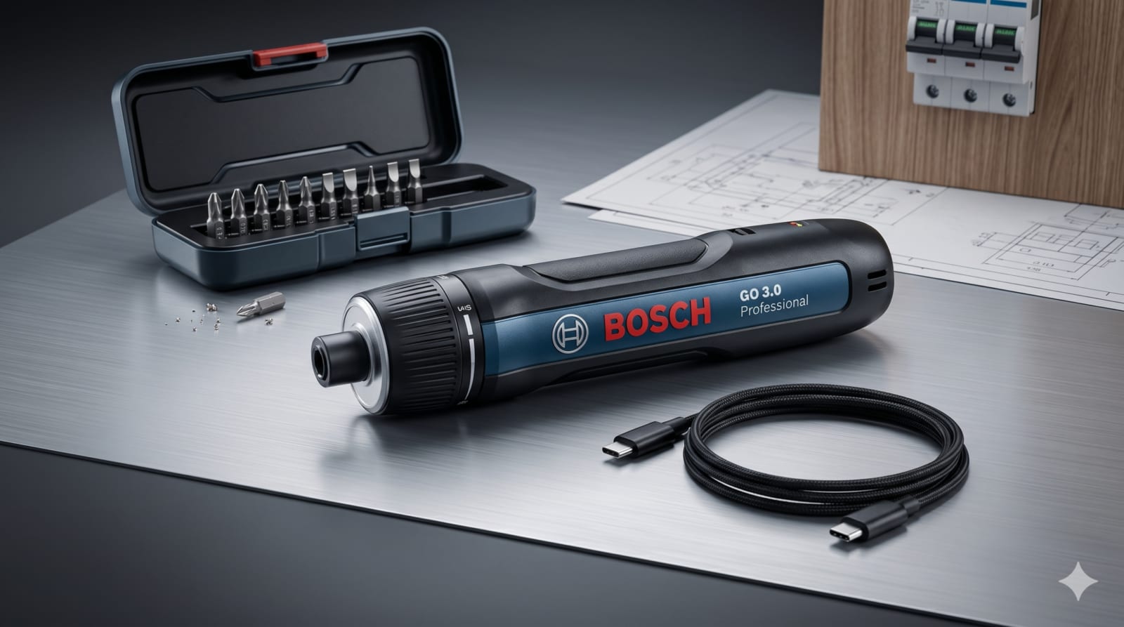 BOSCH Professional GO 3.0 Kit Screwdriver