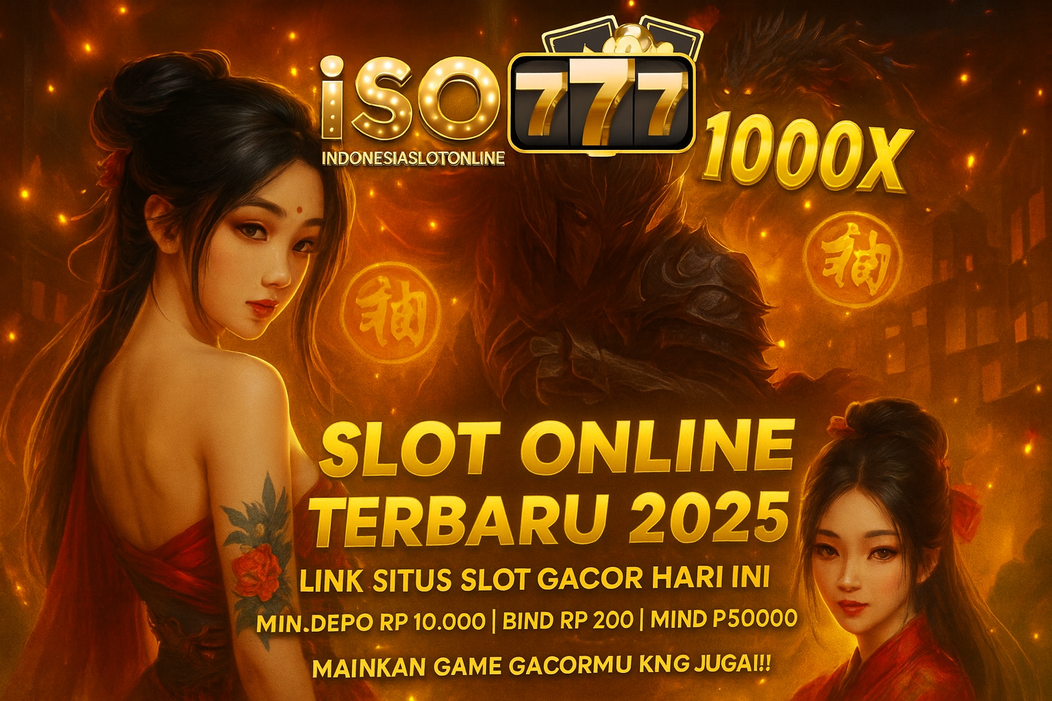 ISO777 : Link Slot Gacor Resmi & Slot Thailand Slot777 Terpercaya 2025 image 1