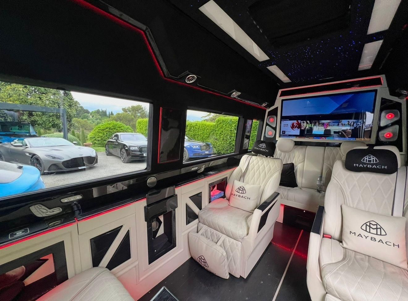 Luxury VIP Sprinter, Maybach and Range Rover vehicles in London