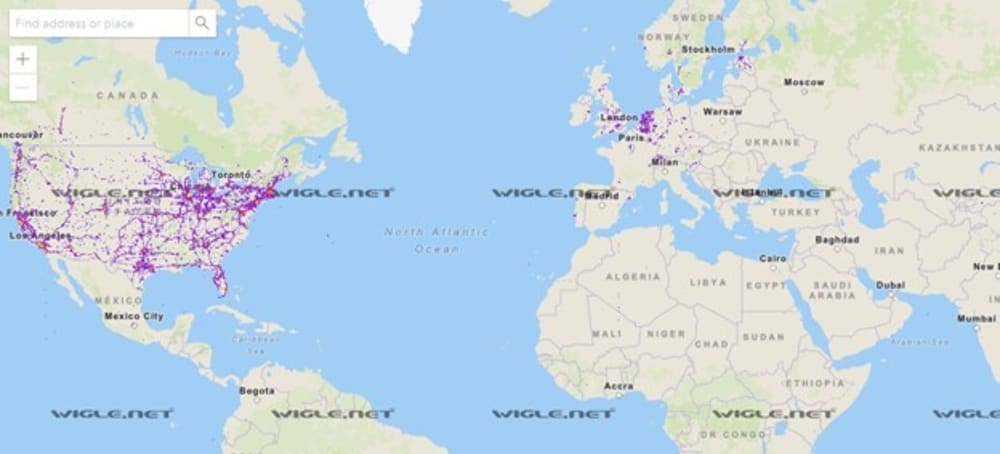 Electropollution Map 2004