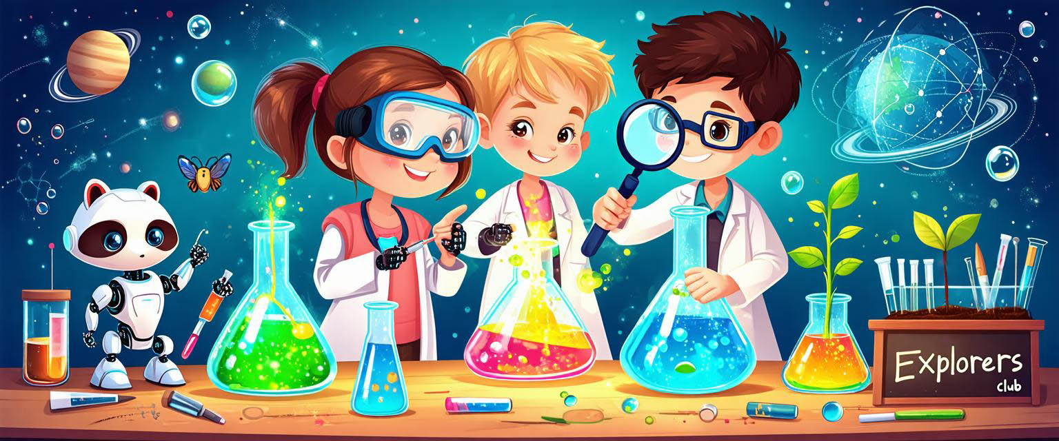 Science Explorers Club activity preview