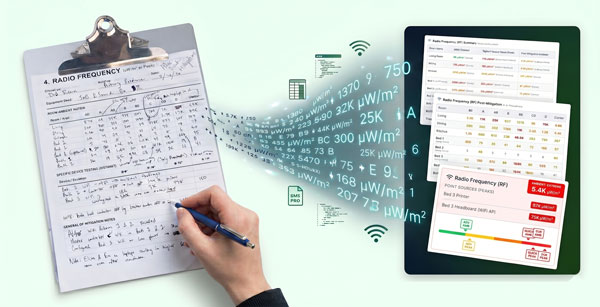 Field notes transformed into actionable reports