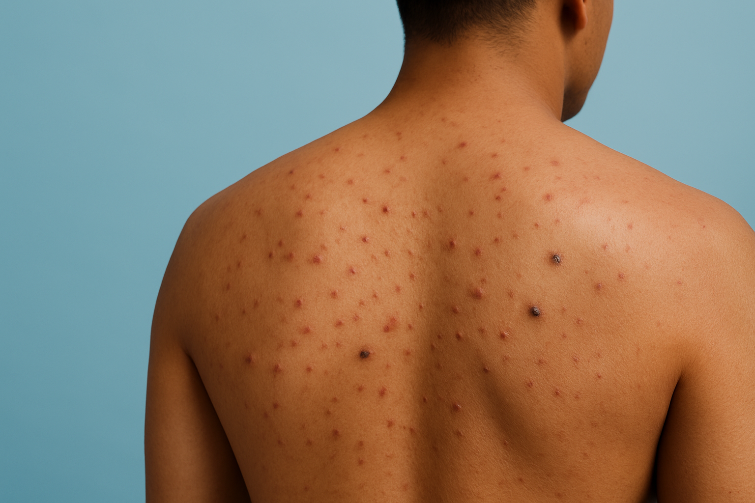 Featured image: Say Goodbye to Back Acne in 2025 : 15 Simple Tips for Clear Skin