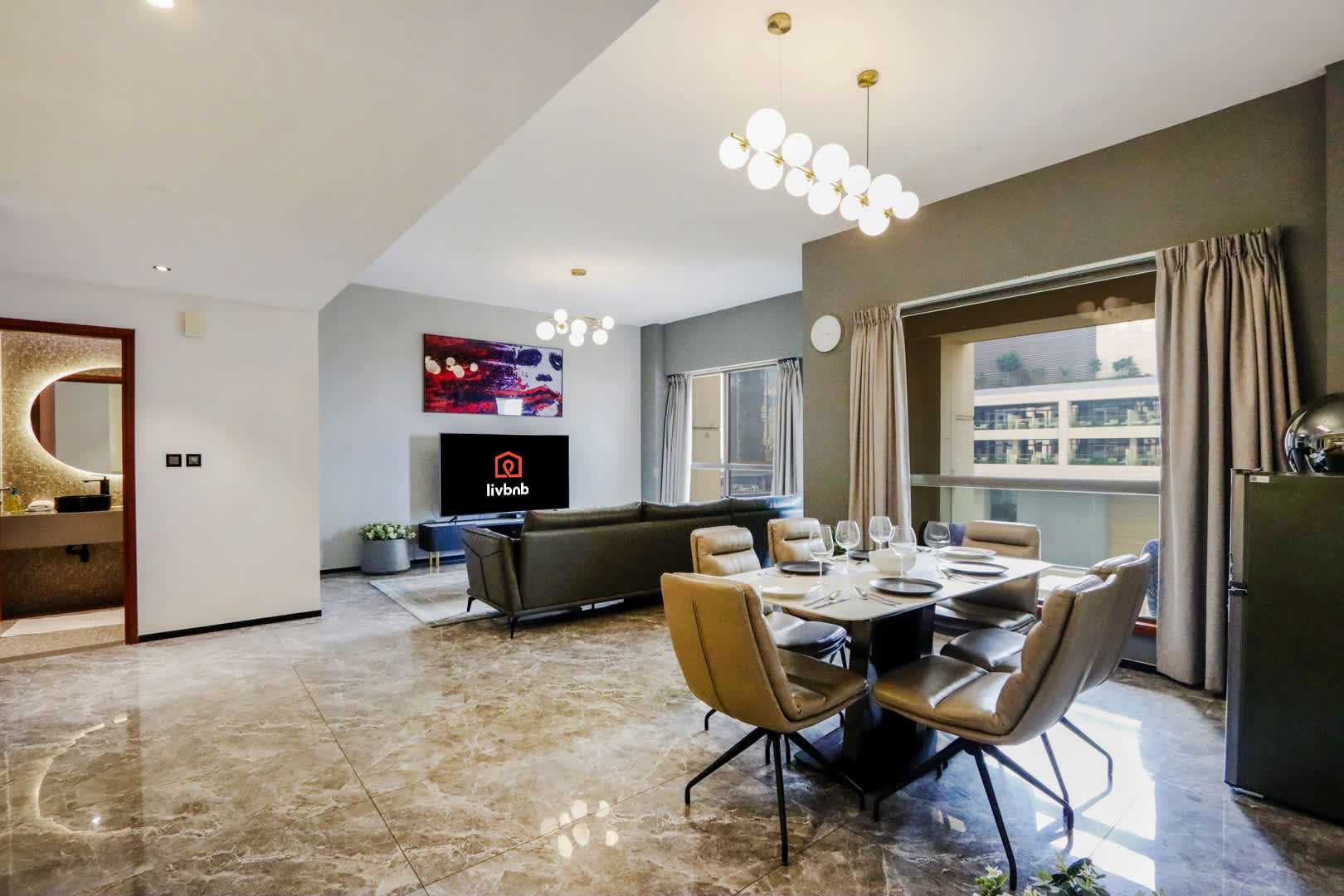 Upgraded 3+M in JBR near Five Lux