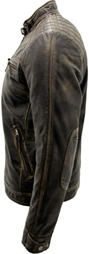 Vue 6 de Veste Homme Retro Matelassee