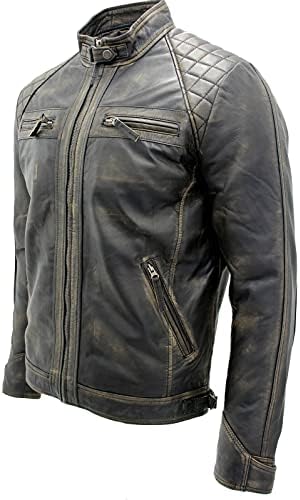 Vue 7 de Veste Homme Retro Matelassee