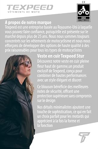 Vue 2 de Texpeed Veste Moto