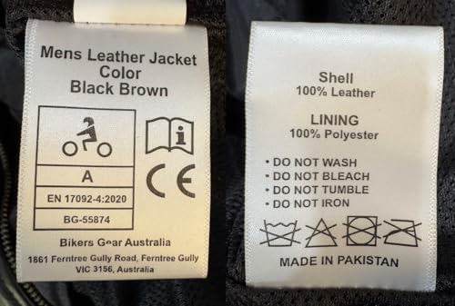 Vue 7 de Bikers Gear Uk Blouson