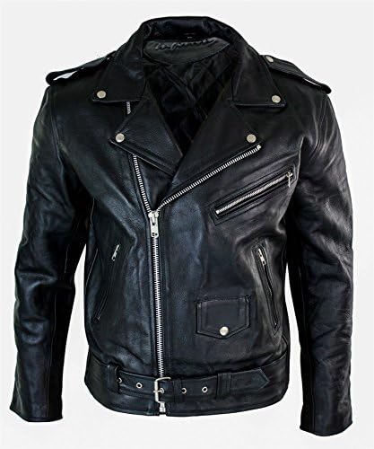 Vue 2 de Blouson Homme Cuir Epais