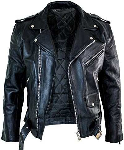 Vue 3 de Blouson Homme Cuir Epais