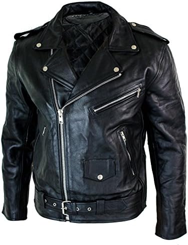 Vue 5 de Blouson Homme Cuir Epais