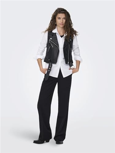 Vue 5 de Veste En Similicuir Onlvera