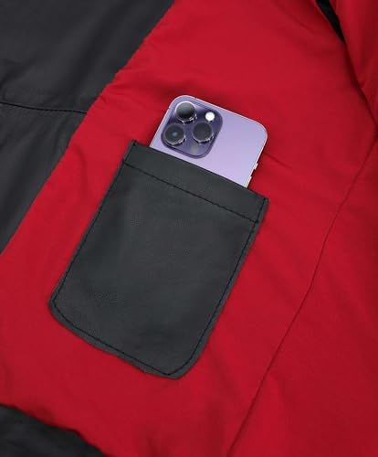 Vue 7 de Veste Cuir Homme Noir