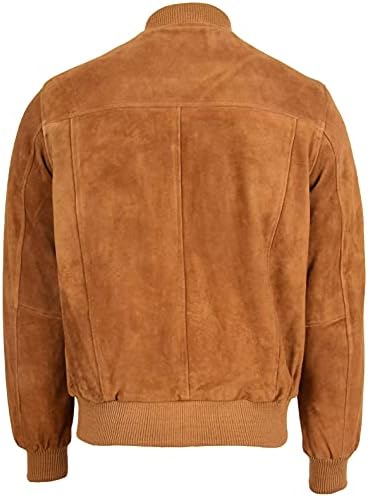 Vue 2 de Blouson Bomber En Daim