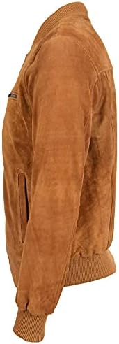 Vue 5 de Blouson Bomber En Daim