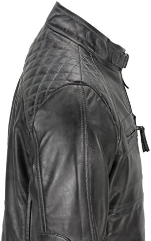 Vue 6 de Cuir Veritable Homme Lave