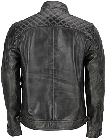 Vue 7 de Cuir Veritable Homme Lave