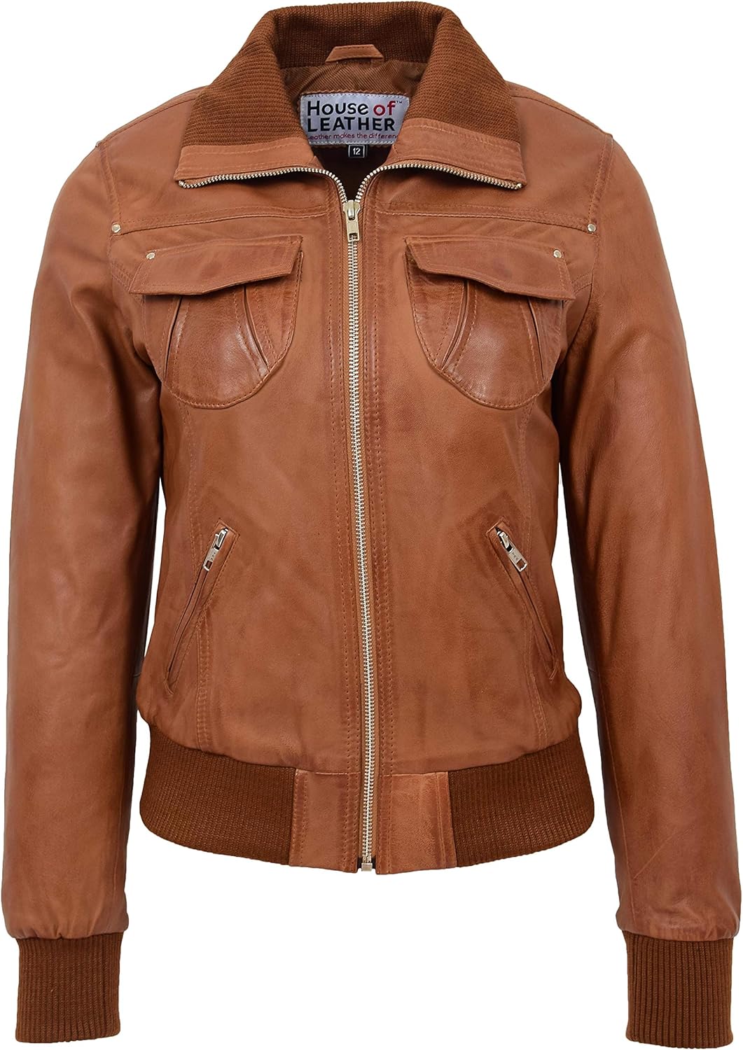 Veste Bomber Ajustee En