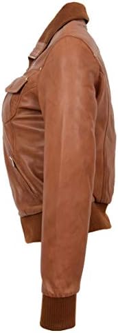 Vue 4 de Veste Bomber Ajustee En