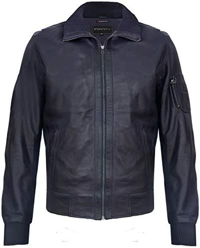 Vue 2 de Blouson Aviateur Coupe Ajustee