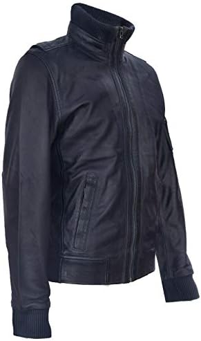 Vue 3 de Blouson Aviateur Coupe Ajustee