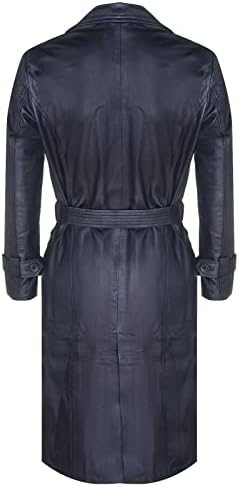 Vue 3 de Trench Long Classique En