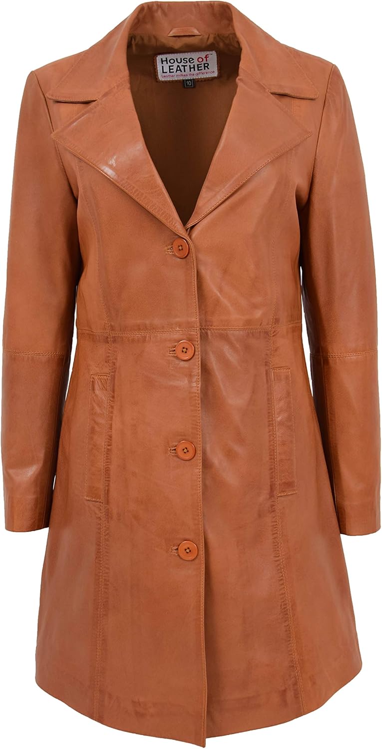 Macey Manteau En Cuir