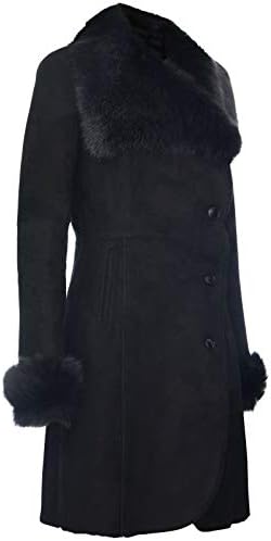 Vue 2 de Manteau En Daim Chaud