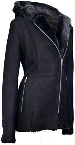 Vue 2 de Manteau En Peau De