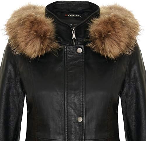 Vue 4 de Blouson En Cuir Chaud