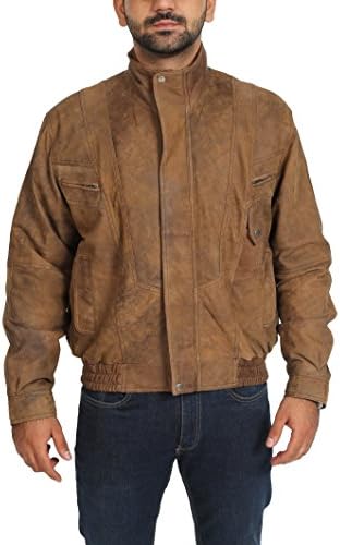 Vue 4 de Blouson Classique En Cuir